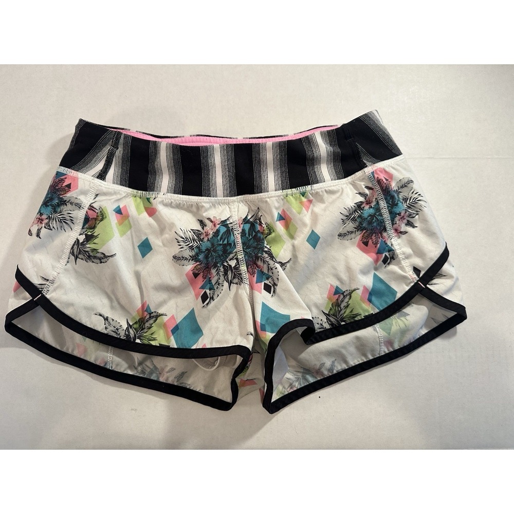 Ivivva by Lululemon Girls Speedy Shorts Size 14 Multicolored - Picture 2 of 15